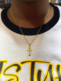 Ankh Necklace (CZ Gold Filled & 18k Gold Filled)