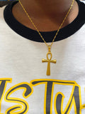 Ankh Necklace (CZ Gold Filled & 18k Gold Filled)