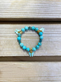 Charmed Butterfly Beaded Bracelet