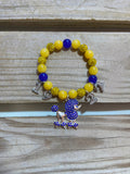 Sabi's D9 Sorority Year Beaded Bracelet