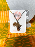 Africa Map Necklace (Stainless Steel)