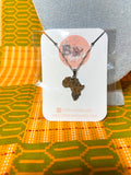 Africa Map Necklace (Stainless Steel)