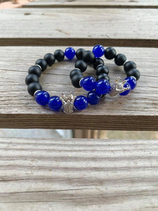 Father/Son Beaded Bracelet Set