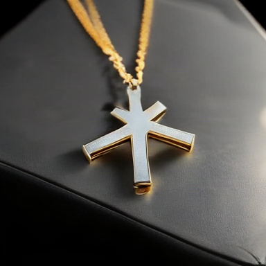 Cross Necklace (18k Gold/Silver Plated)