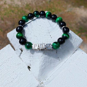 Progressive Black Men, Incorporated Beaded Bracelet