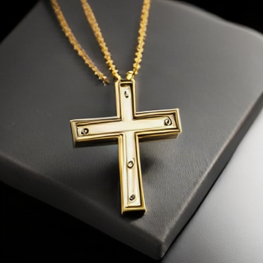 Cross Necklace (18k Gold/Silver Plated)